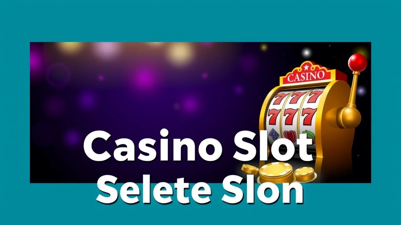 Mastering the Art of Casino Slot Selection